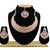 Pink designer function wear ad necklace set