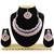 Blue designer function wear ad necklace set
