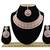 Pink designer function wear ad necklace set
