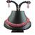 Red designer function wear ad necklace set