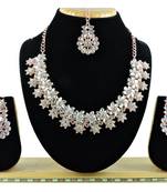 Multicolor designer function wear ad necklace set