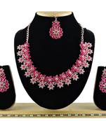 Multicolor designer function wear ad necklace set
