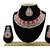 Red designer function wear ad necklace set