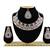 Blue designer function wear ad necklace set