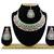 Green designer function wear ad necklace set