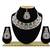 Green designer function wear ad necklace set