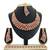 Pink designer function wear ad necklace set