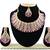 Pink designer function wear ad necklace set
