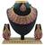 Pink designer function wear ad necklace set