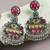 Multicolor designer function wear ad necklace set