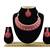 Green designer function wear ad necklace set