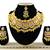 Black designer function wear ad necklace set