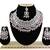 Pink designer function wear ad necklace set