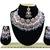 Blue designer function wear ad necklace set
