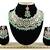 Green designer function wear ad necklace set