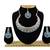 Red designer function wear ad necklace set