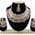 Grey designer function wear ad necklace set