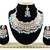Turquoise designer function wear ad necklace set
