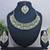 Purple designer function wear ad necklace set