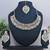 Green designer function wear ad necklace set