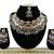 Blue designer function wear ad necklace set