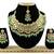 Green designer function wear ad necklace set