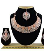 Multicolor designer function wear ad necklace set