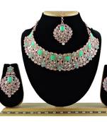 Multicolor designer function wear ad necklace set