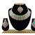 Multicolor designer function wear ad necklace set