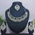 Purple designer function wear ad necklace set