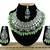 Multicolor designer function wear ad necklace set