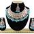 Turquoise designer function wear ad necklace set