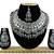Grey designer function wear ad necklace set