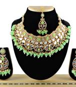 Multicolor designer function wear ad necklace set