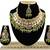 Green designer function wear ad necklace set