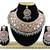 Grey designer function wear ad necklace set