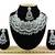 Grey designer function wear ad necklace set