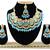 Turquoise designer function wear ad necklace set