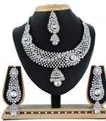 Multicolor designer function wear ad necklace set