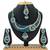 Turquoise designer function wear ad necklace set