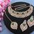 Green designer function wear ad necklace set