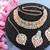 Turquoise designer function wear ad necklace set