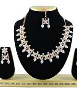 Multicolor designer function wear ad necklace set