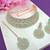 Green designer function wear ad necklace set