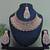 Multicolor designer function wear ad necklace set