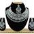 Grey designer function wear ad necklace set