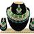 Green designer function wear ad necklace set