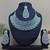 Turquoise designer function wear ad necklace set