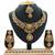 Gold designer function wear ad necklace set