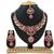 Multicolor designer function wear ad necklace set